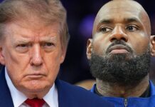 Trump Slams LeBron For Practicing Golf Swing During National Anthem, 'Total Disgrace'